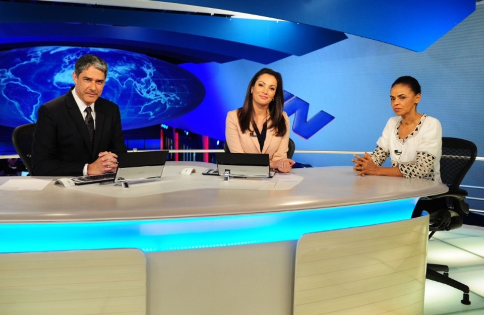 Marina defende a investigação da PF sobre o acidente | João Cotta / TV Globo