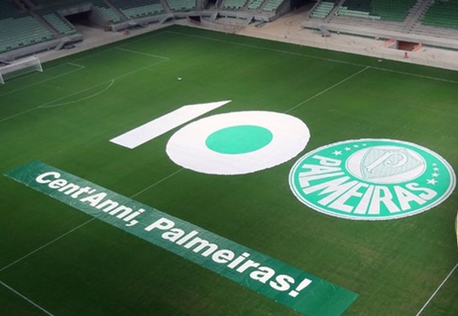 Novo estádio será o maior presente à torcida nos 100 anos do Palmeiras | Reprodução Facebook Allianz Parque