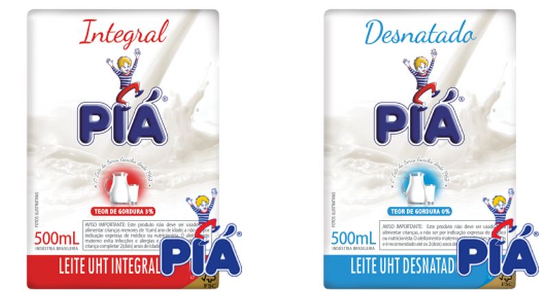 Dois lotes de leite de caixinha e um de requeijão da marca Piá foram retirados do mercado por supostamente conterem álcool etílico. Empresa nega irregularidade | Reprodução / internet