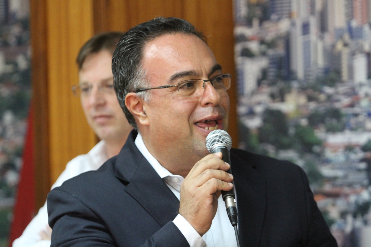 André Vargas, em foto de arquivo, tirada em fevereiro de 2014 | Roberto Custódio/Jornal de Londrina/Agência de Notícias Gazeta do Povo