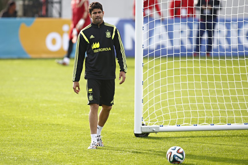 Diego Costa voltou a ser convocado para a seleção da Espanha depois do fracasso na Copa do Brasil | Felipe Rosa / Tribuna do Paraná