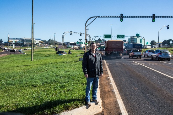 Rafael Bertaioli evita o Trevo Cataratas desde que sofreu um acidente no local em 2010 | 