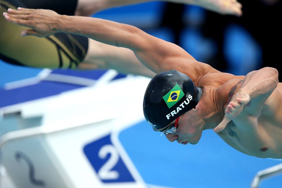 O nadador Bruno Fratus conquista primeiro ouro do Brasil na Austrália | Satiro Sodré / CBDA