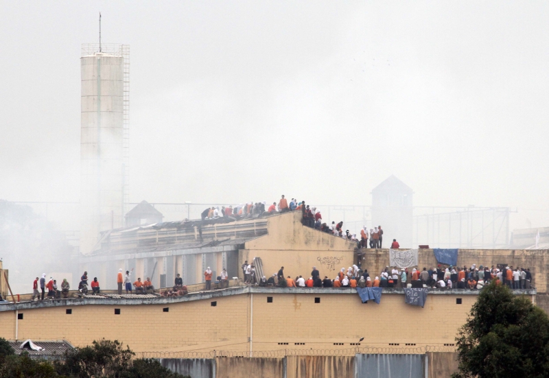 Presos amotinados na penitenciária de Cascavel: detentos alertam para risco de nova rebelião no estado | Christian Rizzi/ Gazeta do Povo
