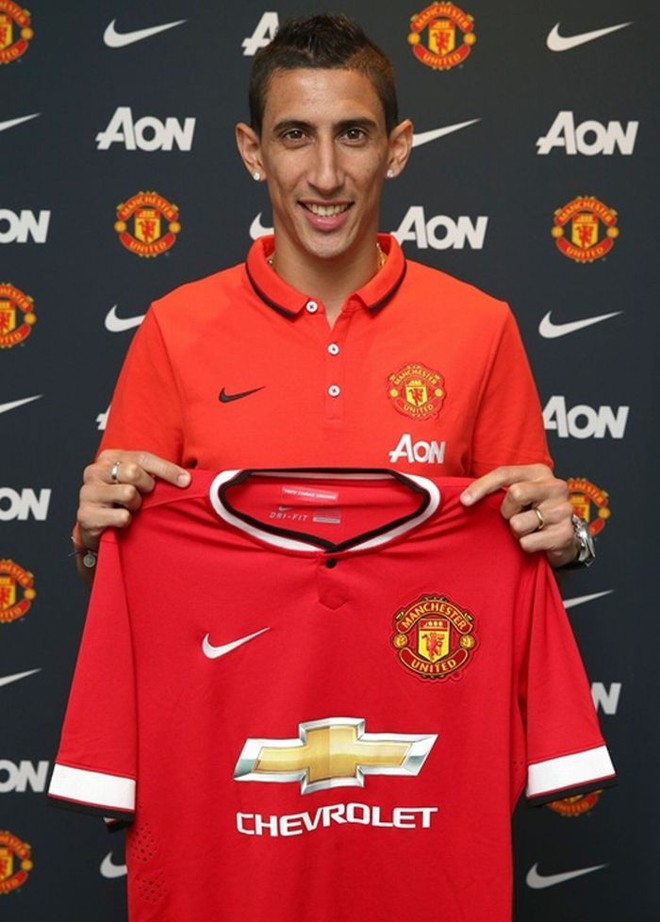 Argentino Di María é o grande reforço do Manchester United para a temporada | Divulgação Manchester United