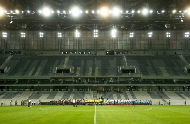 O jogo contra o Bahia foi o última do Atlético com a Arena da Baixada sem torcida | 