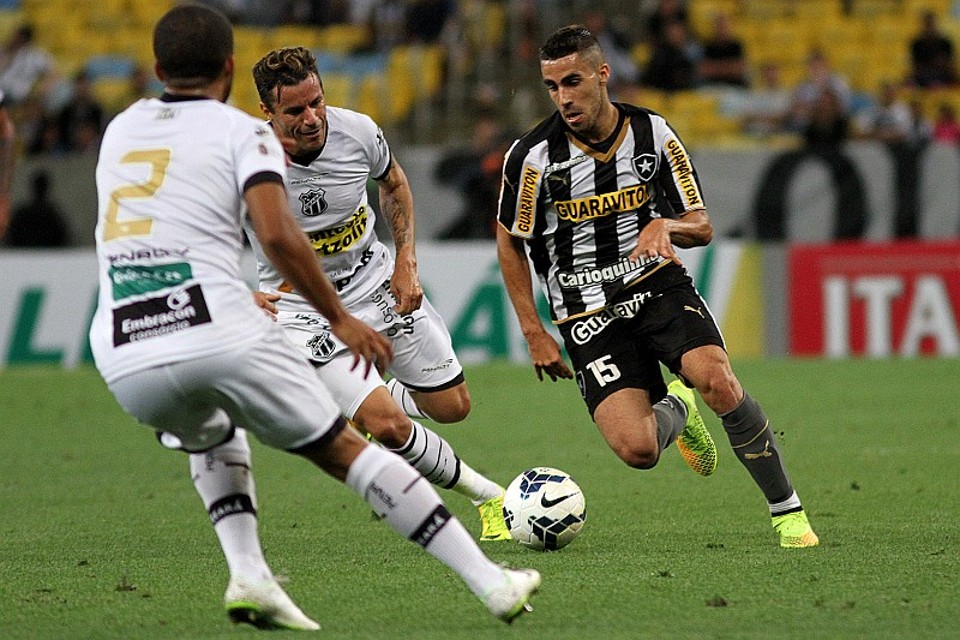 Mesmo jogando no Maracanã, Botafogo foi batido pelo Ceará | Vitor Silva / SS Press/ Flickr Botafogo