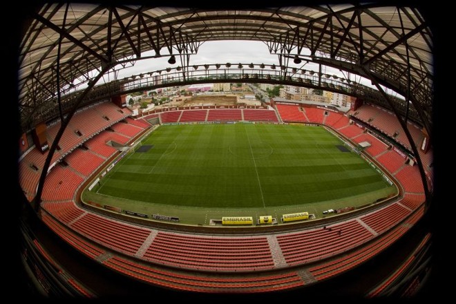 A Arena com o novo setor Brasílio Itiberê |
