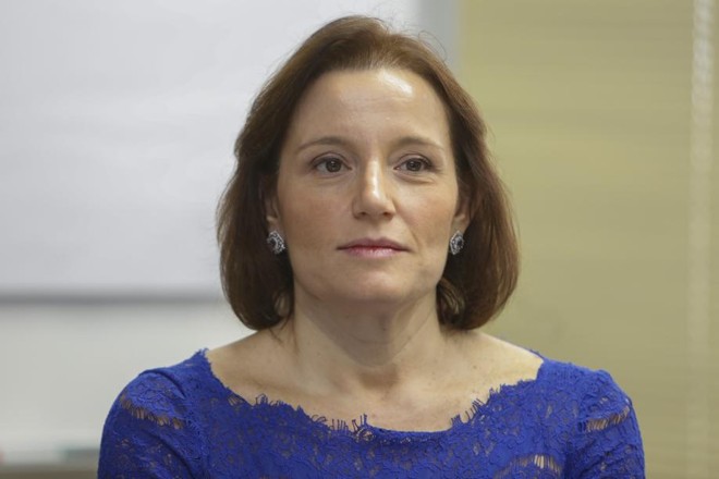 Betina Treiger Grupenmacher, durante a V Conferência Estadual dos Advogados, realizada no centro de convenções da FIEP, em Curitiba |