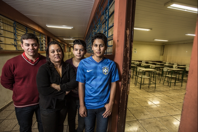 Família Souza Andrade, de Jataizinho | Brunno Covello / Gazeta do Povo