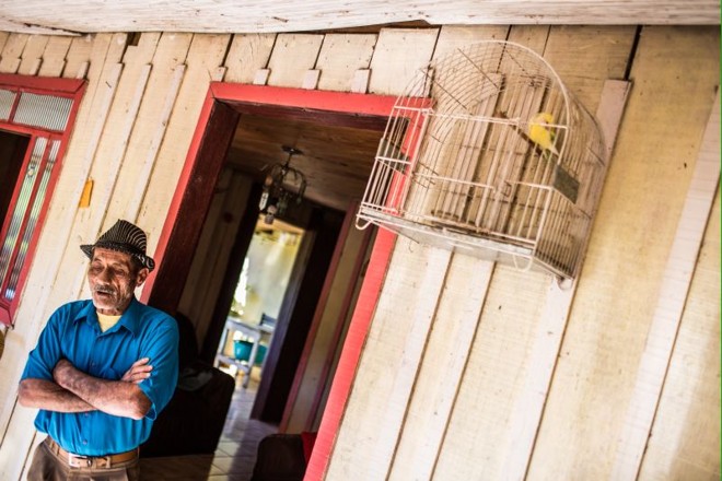 José Marciano sente saudades das filhas, que moram em Piracicaba |