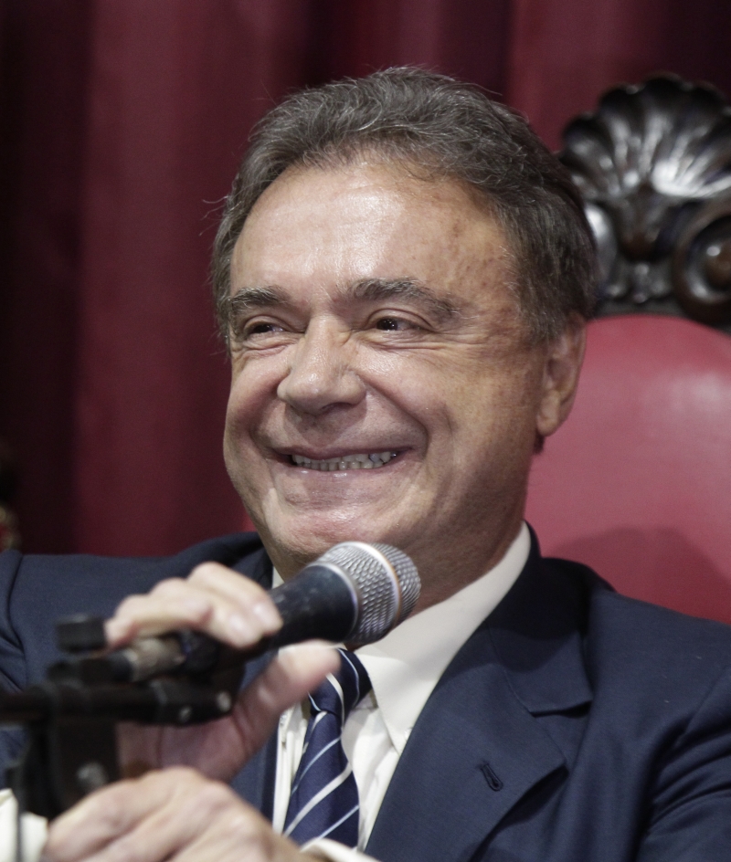 Alvaro Dias abriu a série de sabatinas do Direito da UFPR | Daniel Castellano/ Gazeta do Povo