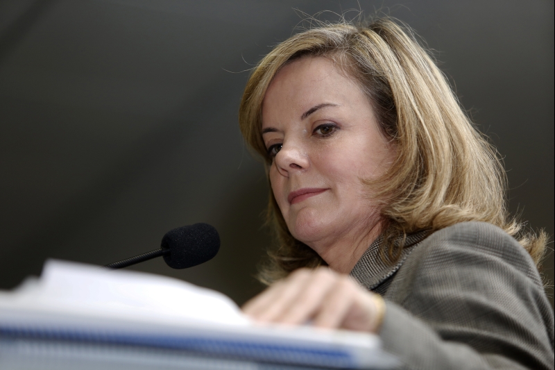 Gleisi: ação contra Richa | Marcelo Andrade/ Gazeta do Povo