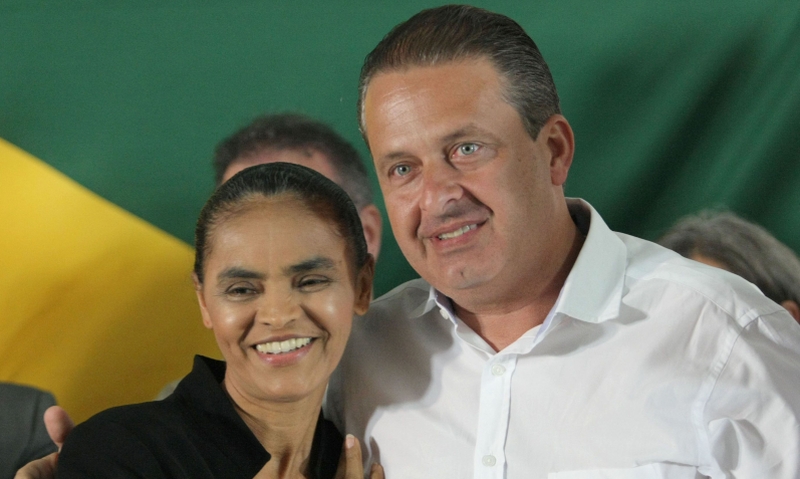 Marina e Campos: vice do candidato do PSB desistiu de viajar junto com ele | Dida Sampaio/Estadão Conteúdo