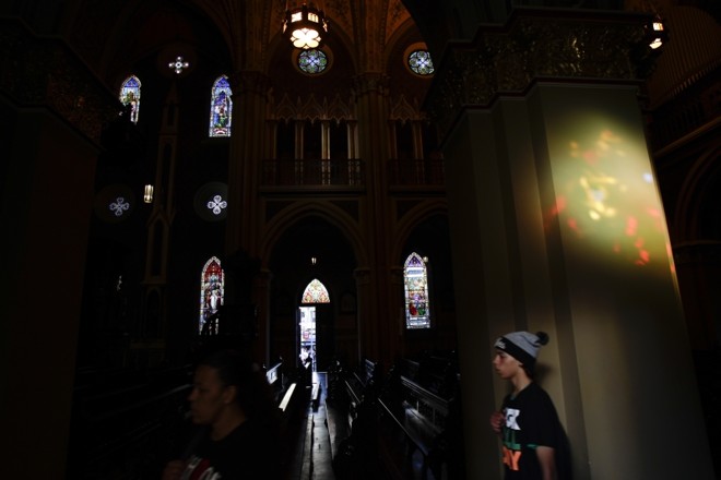 Cena de um espaço de fé | 
