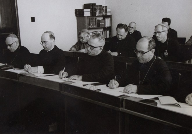 Encontro de bispos do Regional Sul da CNBB, ocorrido no Seminário São José | 