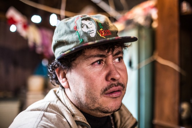 Eroni não enxerga com um dos olhos depois de um acidente neste ano |