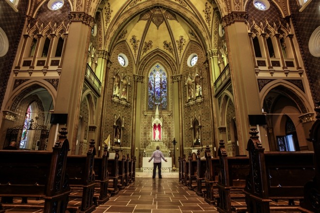 Detalhe do órgão de tubo | 