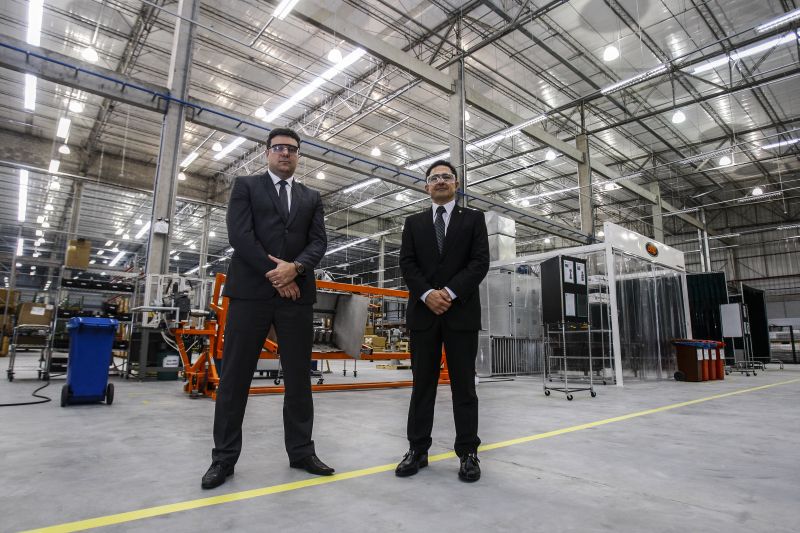 O gerente geral da S&C Brasil Diego Elizalde e o gerente de vendas Fábio Pffeifer: nova fábrica vai produzir componentes que antes eram trazidos da matriz nos EUA |