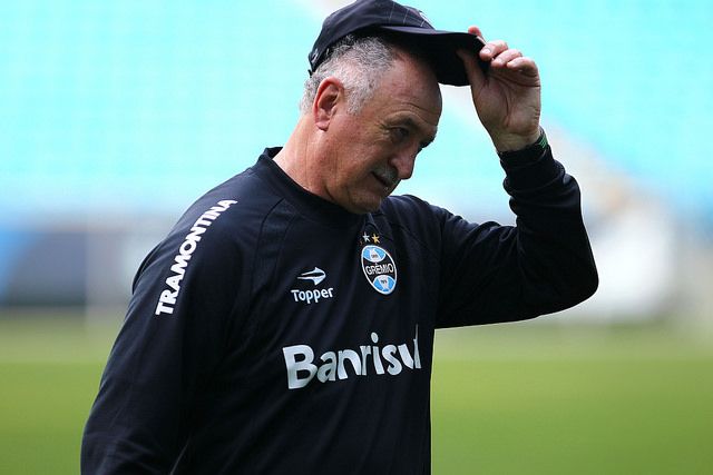 Felipão esconde o time para enfrentar o Atlético | Lucas Uebel/Grêmio