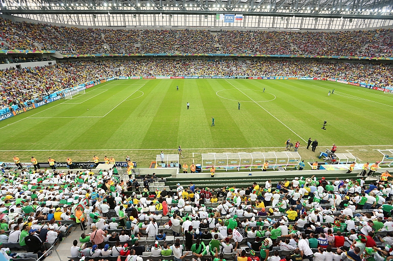 Estádio que sediou jogos da Copa do Mundo em Curitiba vai ter evento diferente em dezembro: um casamento coletivo | Giuliano Gomes/Gazeta do Povo