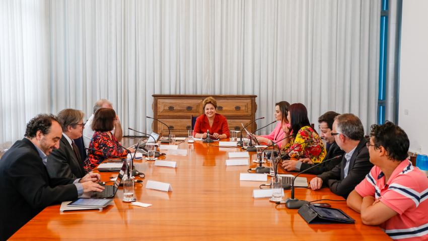 Dilma afirmou que o tema será uma das pautas de um eventual segundo governo | Ichiro Guerra/Dilma 13