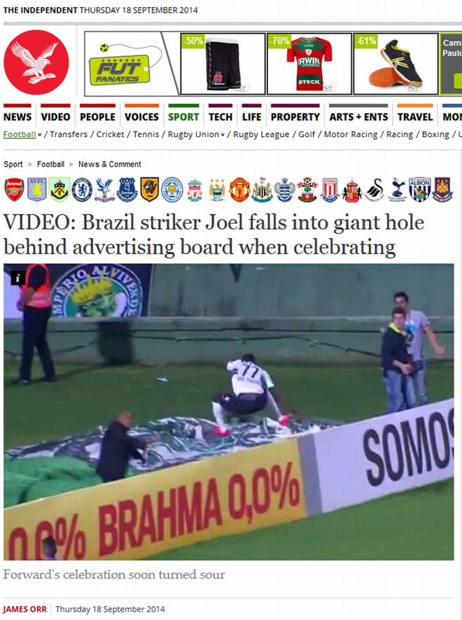 Jornal inglês The Independent: