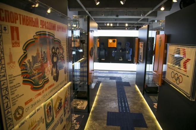 Cartazes originais das Olimpíadas estão na Exposição Esporte Movimento |