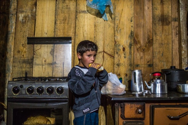 Richard (5), filho de Rosenilda |