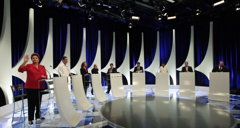 Candidatos à Presidência participam de debate no SBT | Paulo Whitaker/Reuters