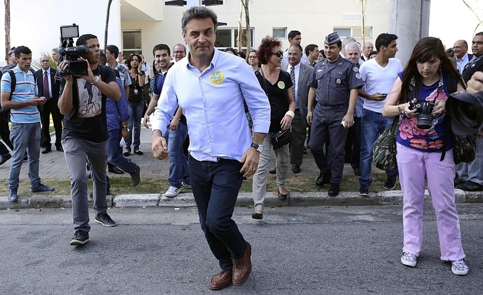 O candidato à Presidência da República pelo PSDB, Aécio Neves | REUTERS/Nacho Doce