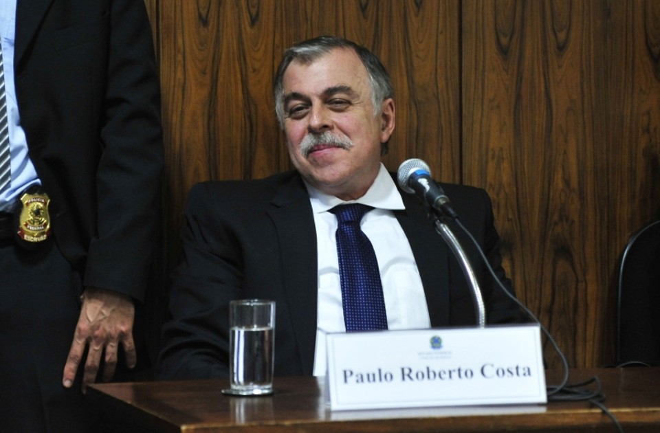 O ex-diretor da Petrobras, Paulo Roberto Costa, durante sessão de CPI, que investiga irregularidades na estatal, no Congresso Nacional | Luis Macedo/Agência Senado