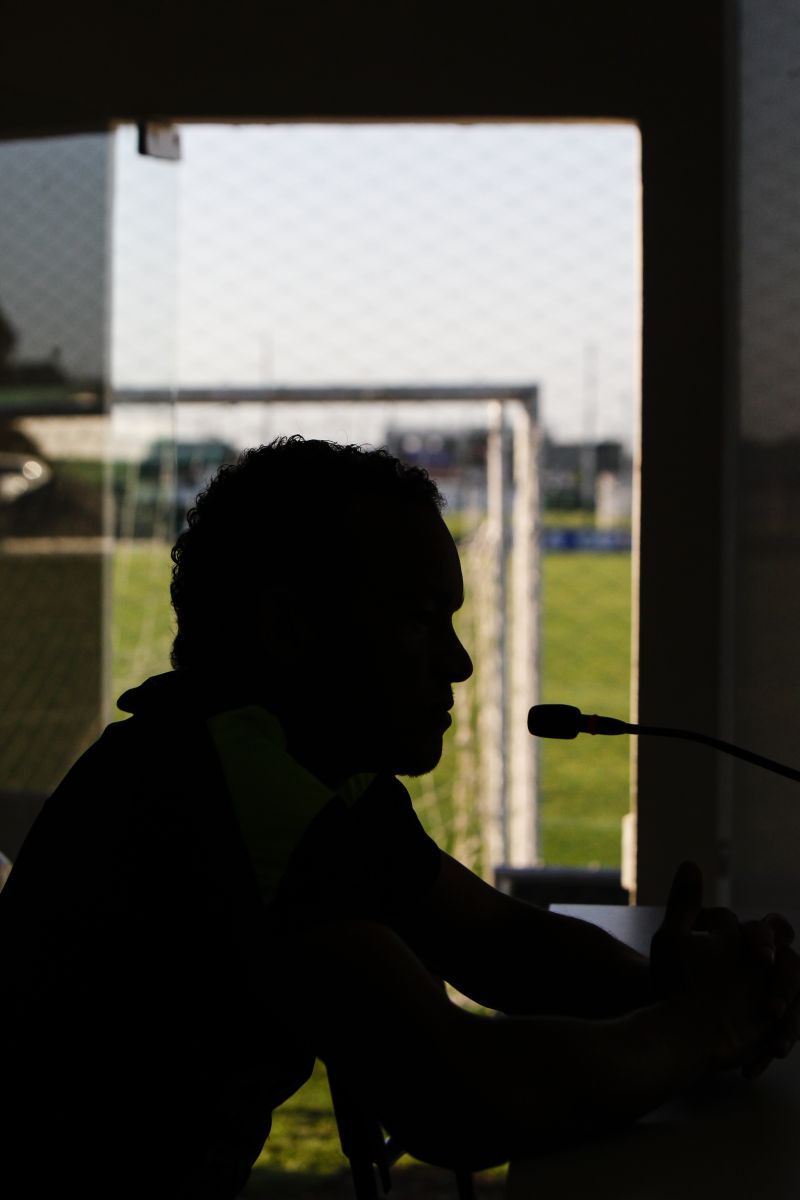 Lateral Carlinhos defende a urgência do Coritiba em acertar a pontaria e marcar gols | Daniel Castellano /Gazeta do Povo