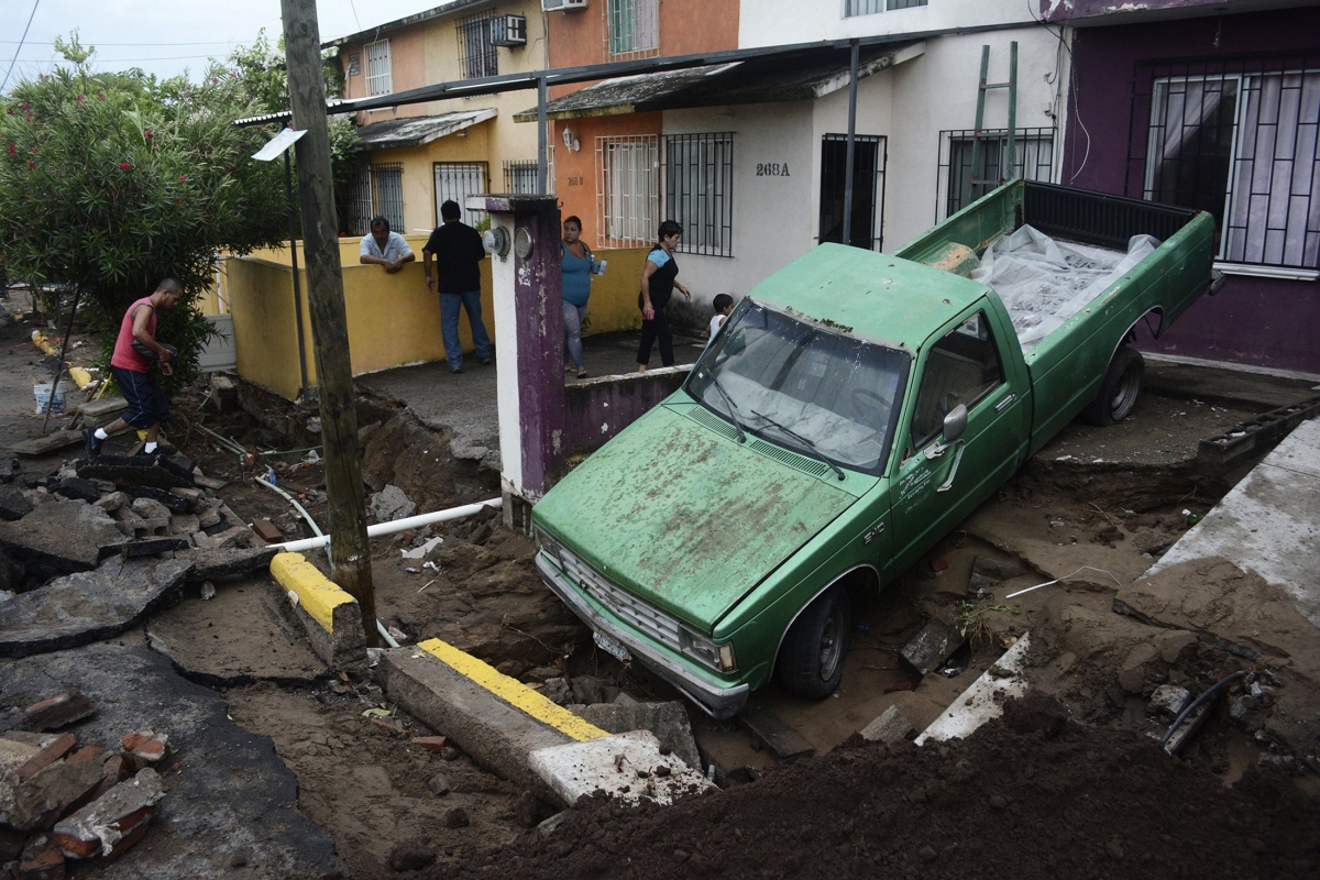 Tempestade tropical causou danos em Veracruz | Reuters/Jonatan Rosas