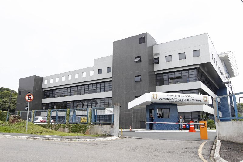 Sede da Polícia Federal em Curitiba, no bairro Santa Cândida. Local abriga o centro das investigações da operação Lava Jato | Antônio More / Gazeta do Povo