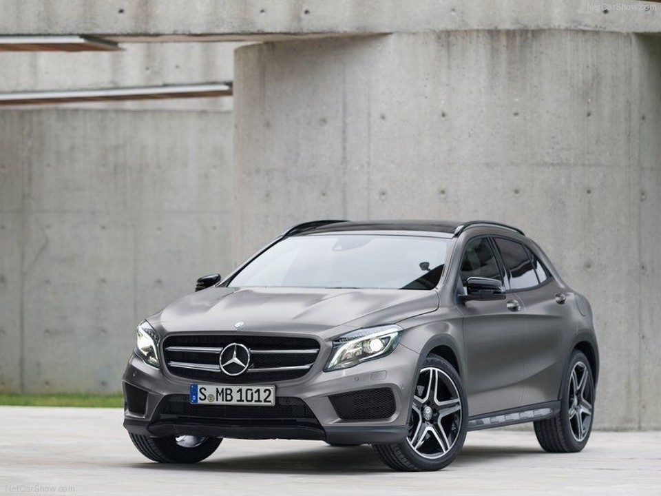 O GLA será o terceiro integrante da família A, que já conta com hatch Classe A e sedã CLA | Mercedes-Benz / Divulgação