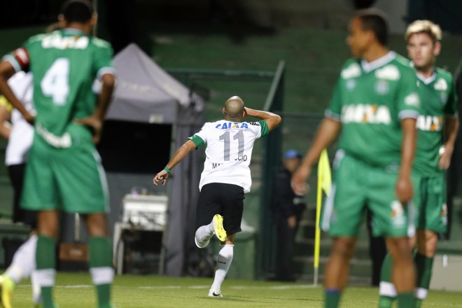 O argentino marcou seu primeiro com gol a camisa alviverde | 