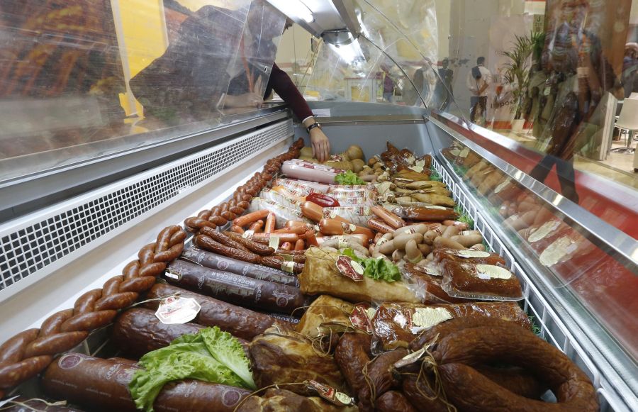 Feira de alimentos realizada em Moscou termina nesta quinta-feira. | Foto: Sergei Karpukhin/reuters