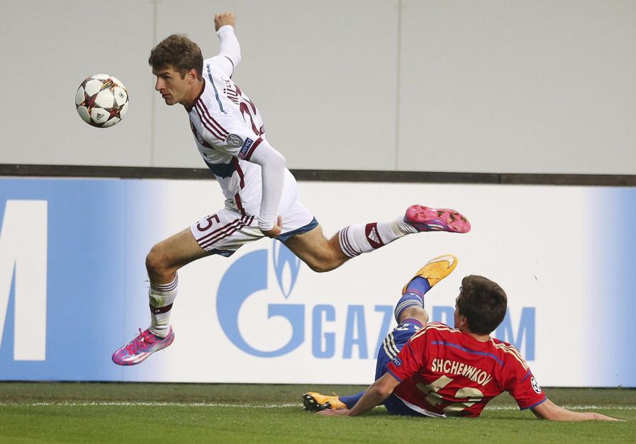 Thomas Müller fez o gol da vitória do Bayern de Munique | EFE