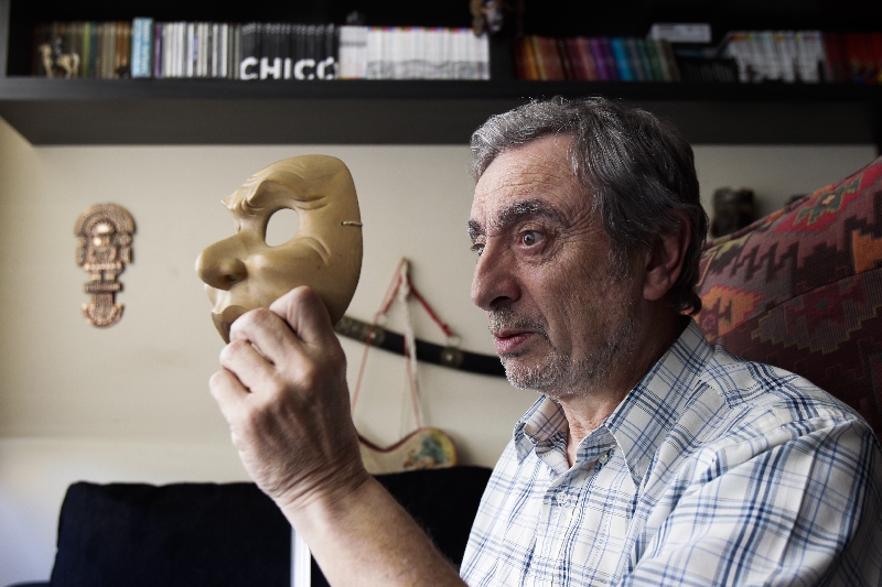 O argentino Hugo Mengarelli utiliza seus estudos em psicanálise para analisar a ética e a estética dos atores | Daniel Castellano/Gazeta do Povo