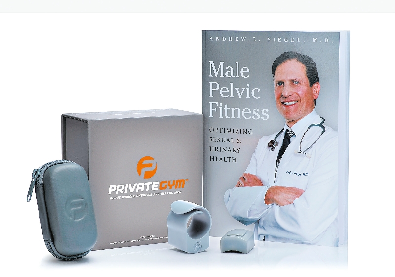 Andrew Siegel, fundador da empresa Private Gym, que vende um sistema de exercícios do assoalho pélvico para homens | Private gym, via PR Newswire