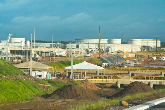 A refinaria de Abreu e Lima receberia R$ 124,9 milhões para a inauguração da segunda fase, em 2015 | Divulgação/ Petrobras