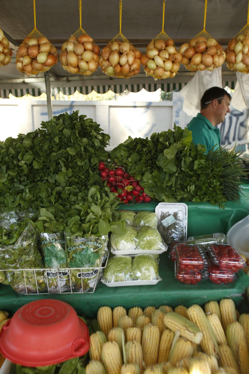 As feiras curitibanas têm 482 feirantes e 3.753 funcionários | Marcelo Andrade/Gazeta do Povo