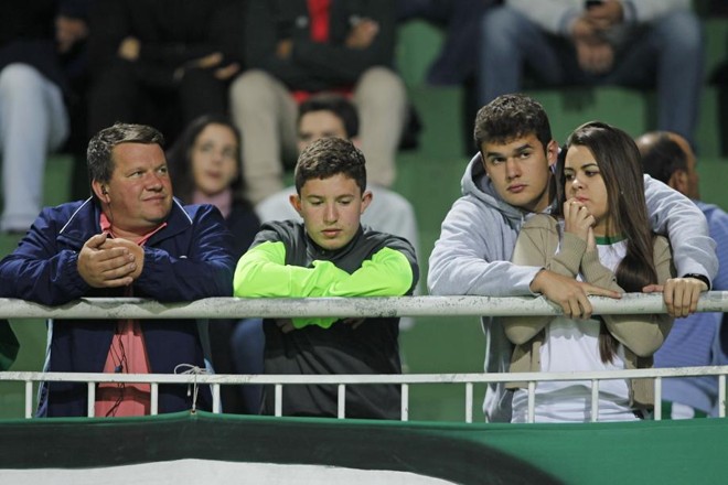 Torcida do Coritiba no jogo contra o São Paulo | 