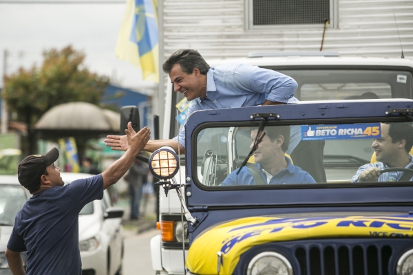 Beto Richa: governador percorrerá bairros da capital | Marcelo Andrade/ Gazeta do Povo