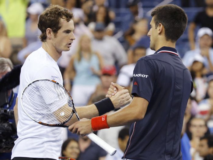 Djokovic cumprimenta Murray após partida do US Open | Reuters