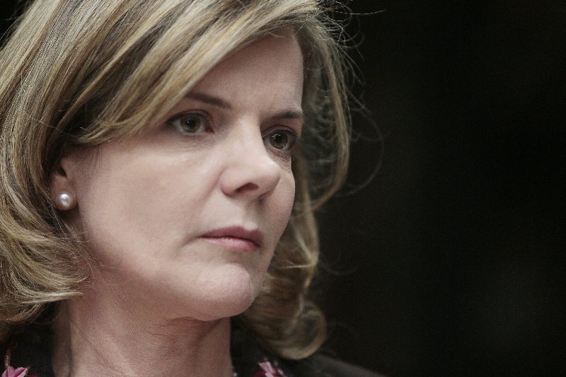 Aposta do governo federal, a senadora Gleisi Hoffmann aparece apenas em terceiro lugar na disputa pelo governo do Paraná | César Machado/ Gazeta do Povo