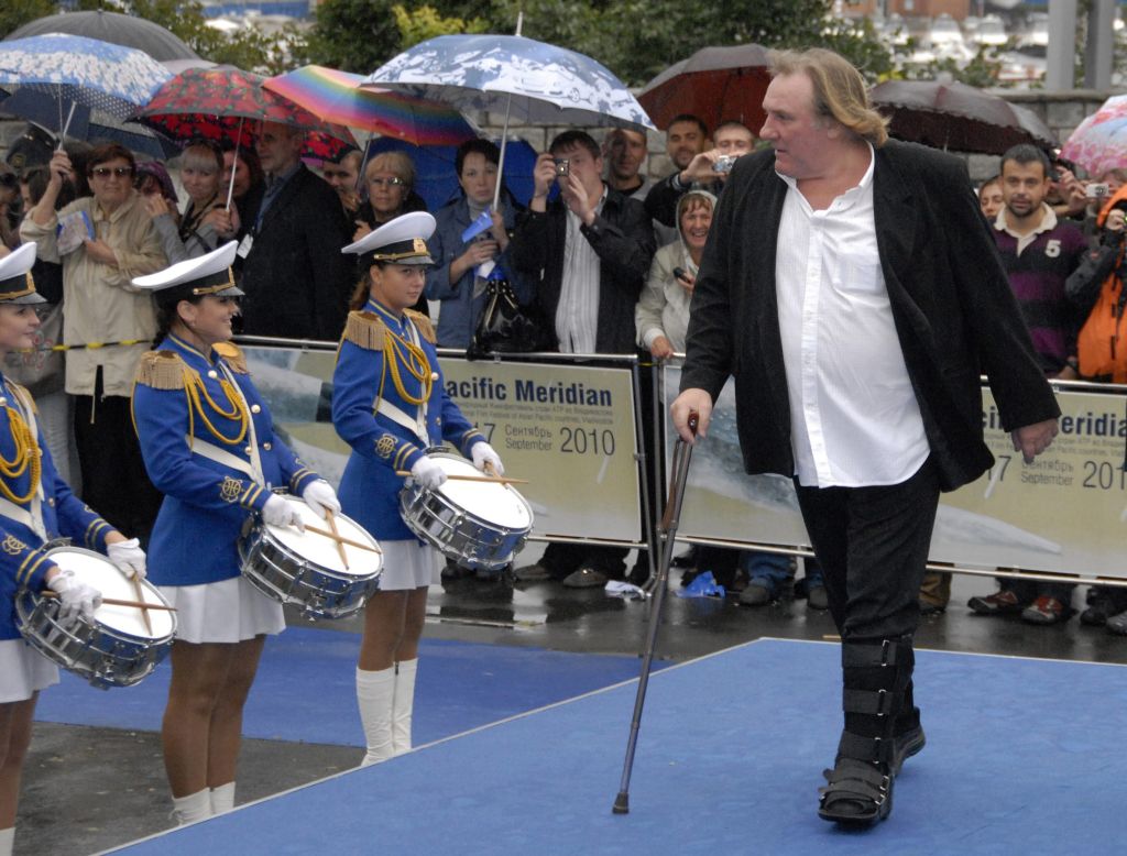 Gerar Depardieu, auto-exilado na Rússia | REUTERS/Yuri Maltsev