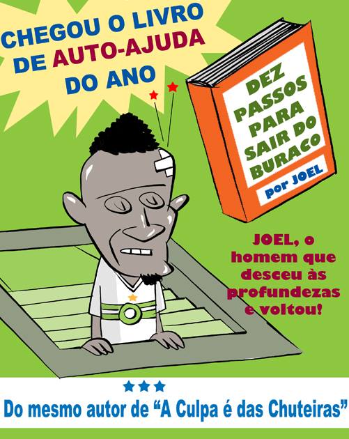 O nosso cartunista Benett entrou no espírito e criou seu meme do Joel. |