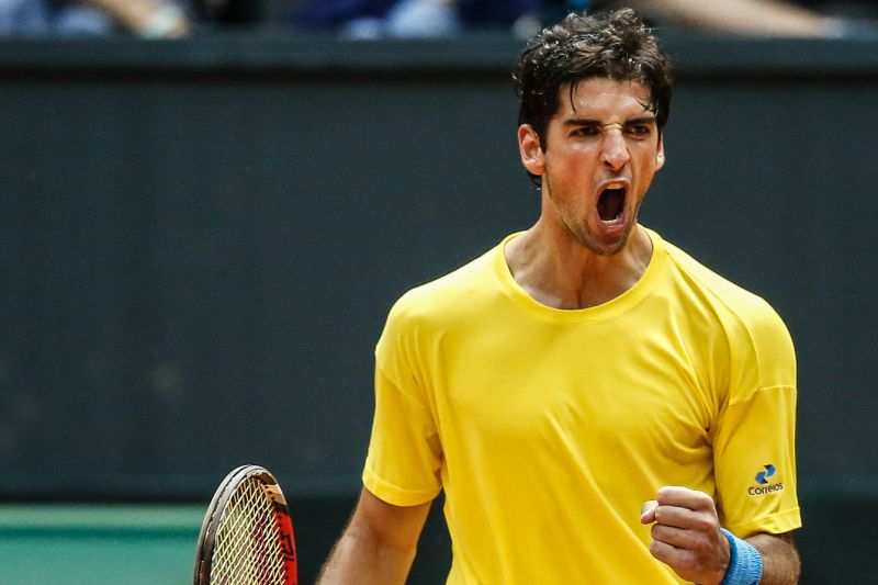 Thomaz Bellucci venceu duelo de mais de quatro horas diante do espanhol Pablo Andújar | Divulgação / Vipcomm